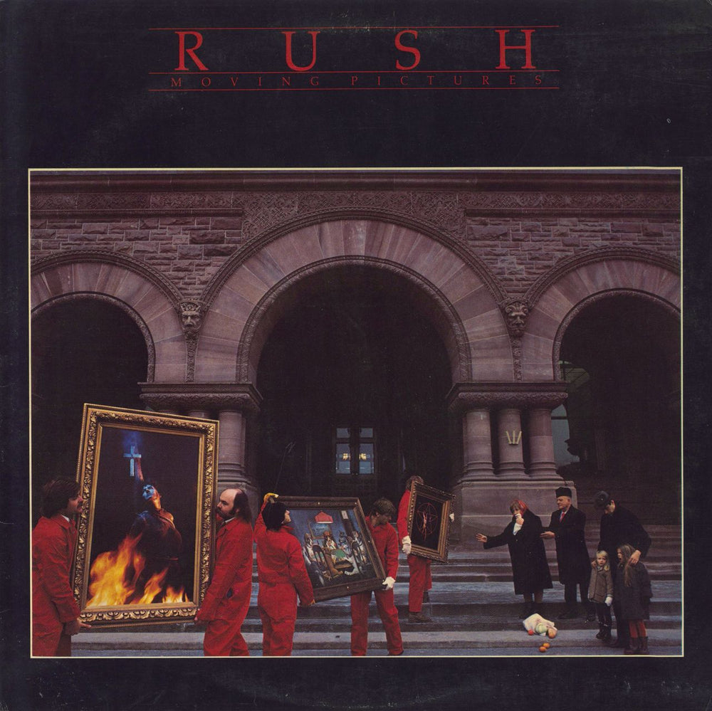 Rush Moving Pictures - RCA Music Club US vinyl LP album (LP record) SRM-1-4013