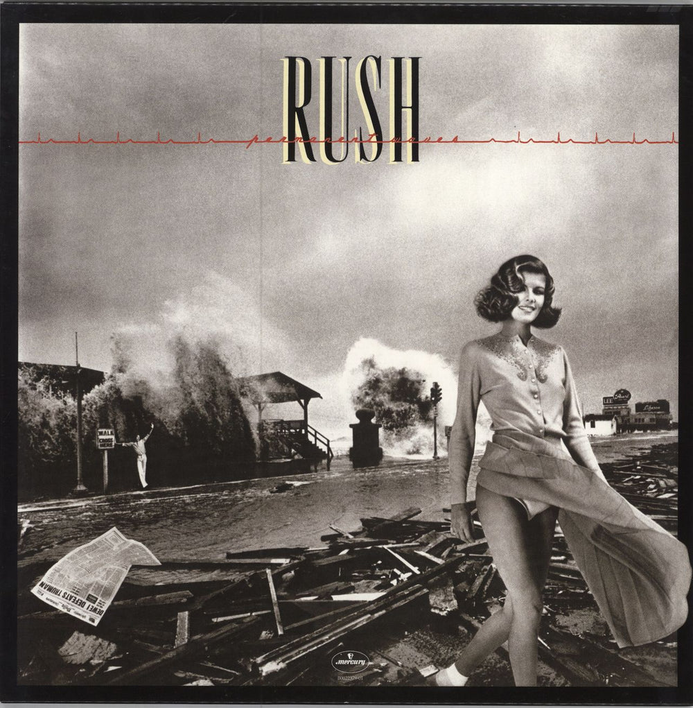 Rush Permanent Waves - 180gm - EX UK vinyl LP album (LP record) 00602547118073