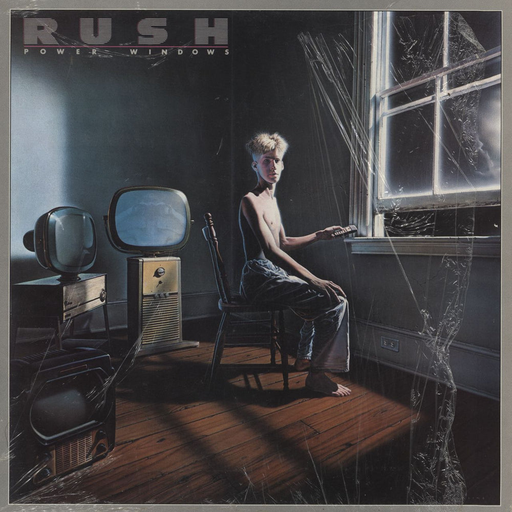 Rush Power Windows - Shrink UK vinyl LP album (LP record) VERH31