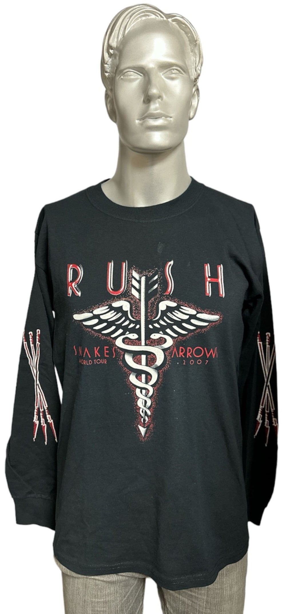 Rush Snakes & Arrows - World Tour 2007 UK Promo t-shirt