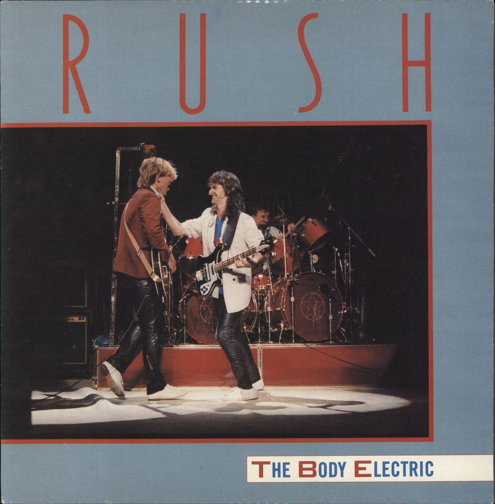 Rush The Body Electric UK 12" vinyl single (12 inch record / Maxi-single) RUSH1112