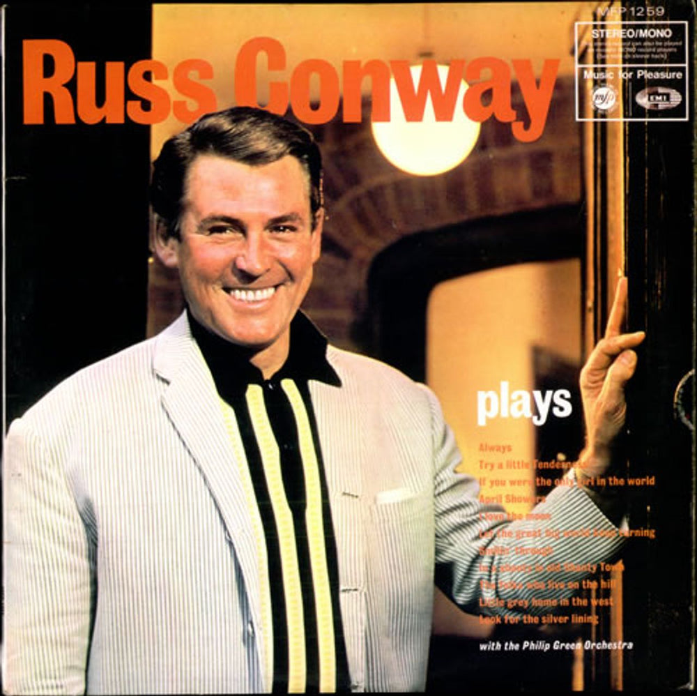 Russ Conway Plays UK vinyl LP album (LP record) MFP1259