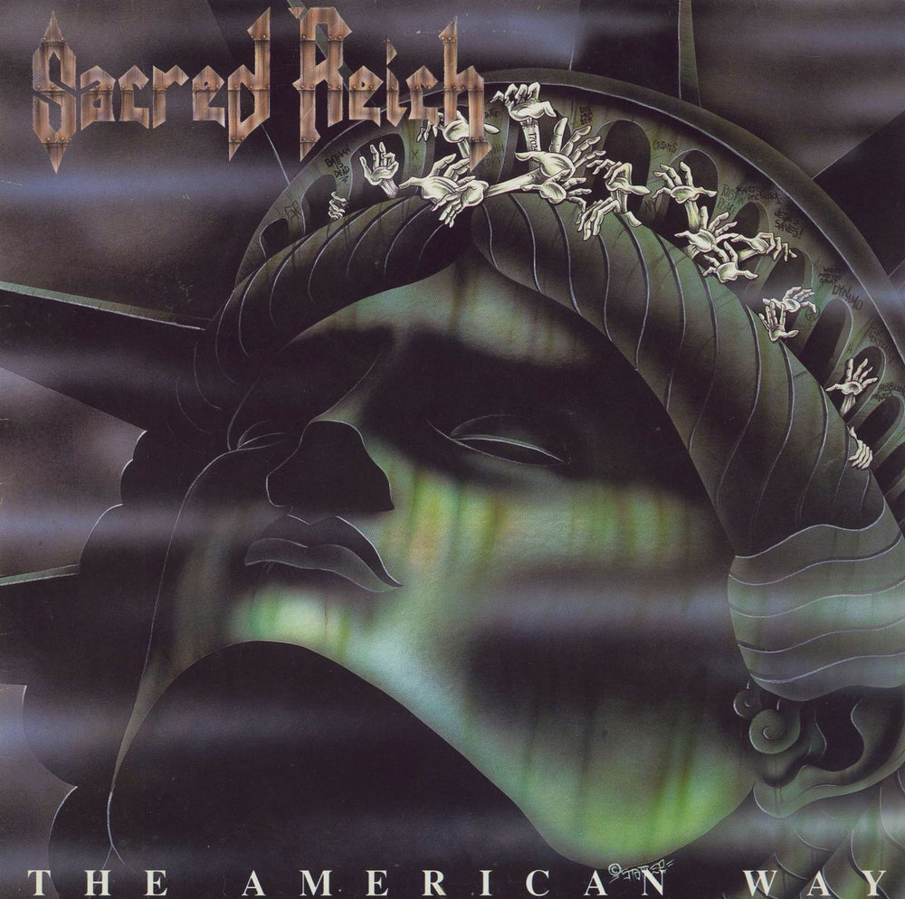 Sacred Reich The American Way UK vinyl LP album (LP record) RO93921