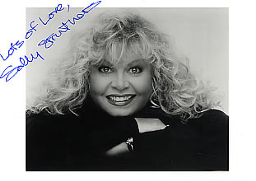 Sally Struthers Autographed Publicity Photograph UK Promo photograph SIGNED PHOTO