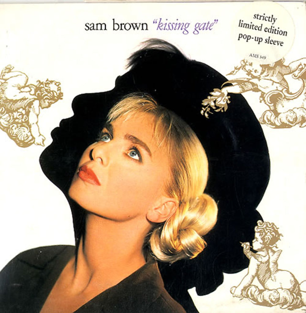 Sam Brown Kissing Gate UK 7" vinyl single (7 inch record / 45) AMS549