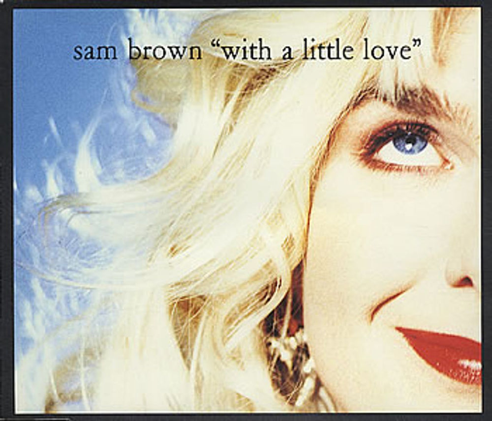 Sam Brown With A Little Love UK CD single (CD5 / 5") AMCD539