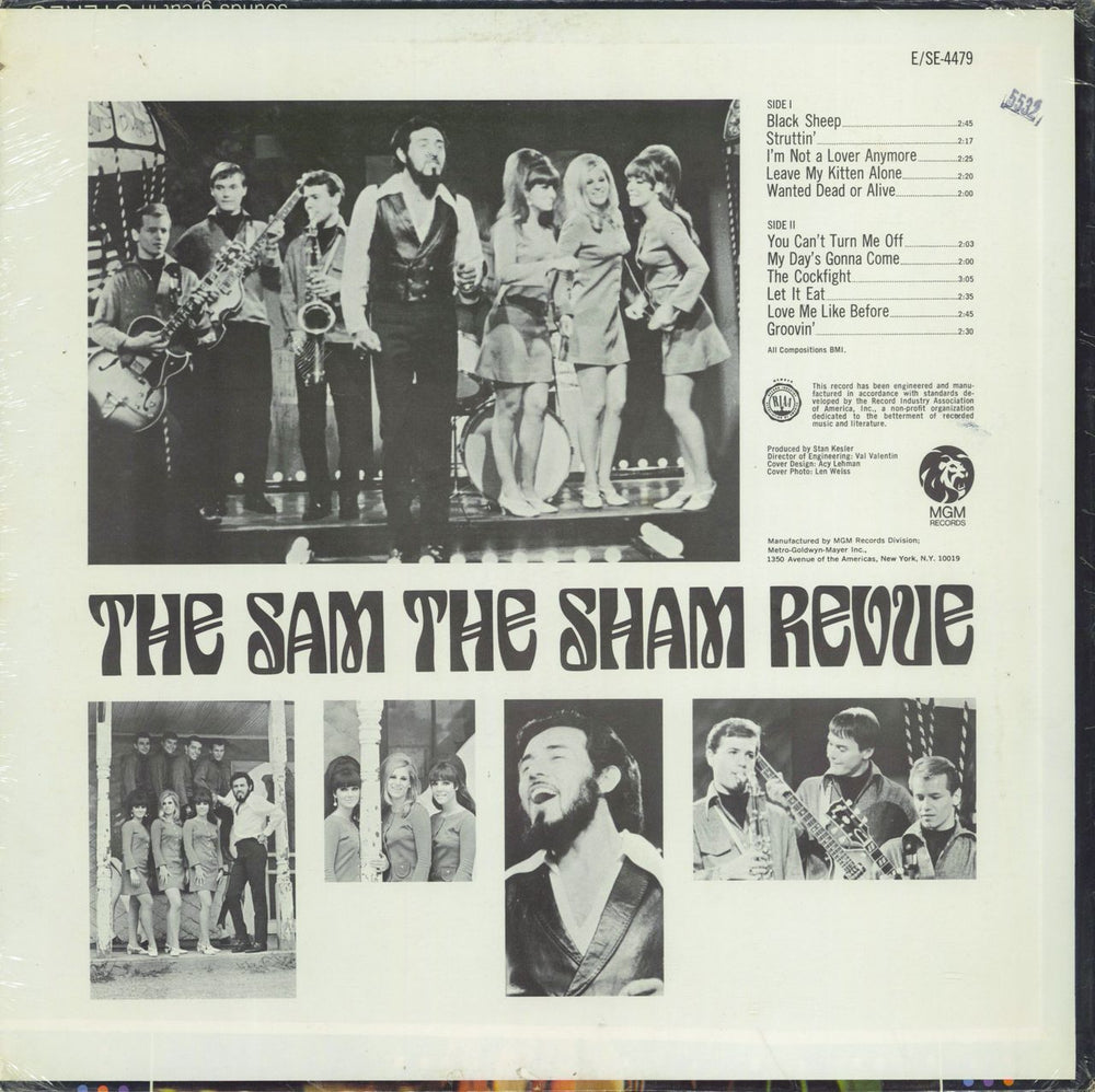 Sam The Sham & The Pharaohs The Sam The Sham Revue - Sealed US vinyl LP album (LP record)