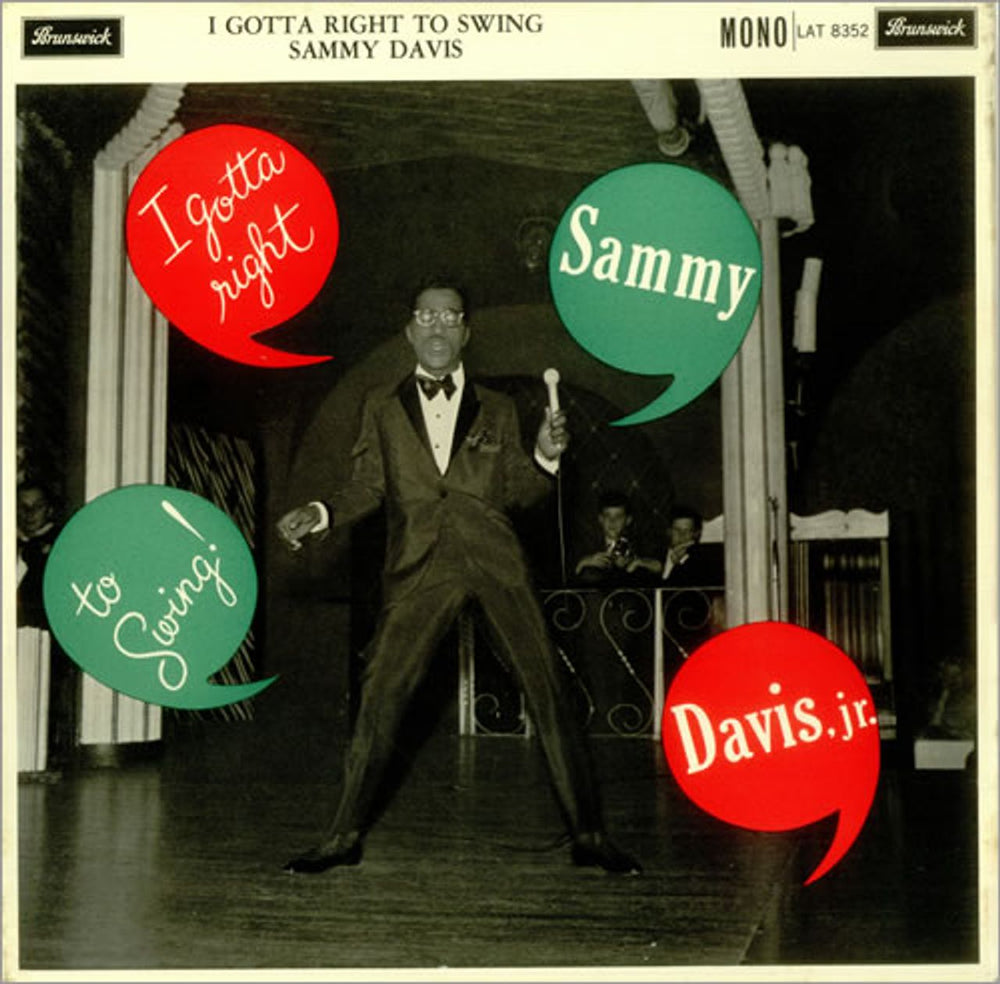 Sammy Davis Jr I Gotta Right To Swing UK vinyl LP album (LP record) LAT8352