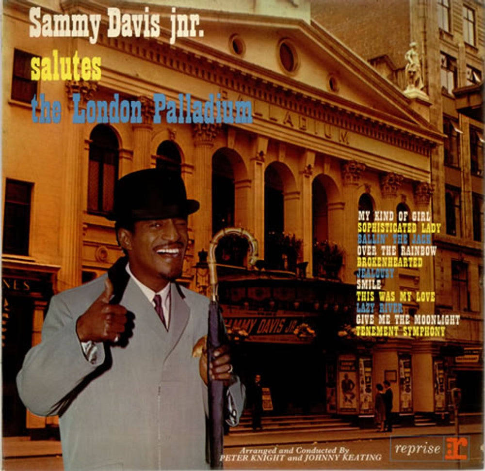 Sammy Davis Jr Salutes The London Palladium UK vinyl LP album (LP record) R6095