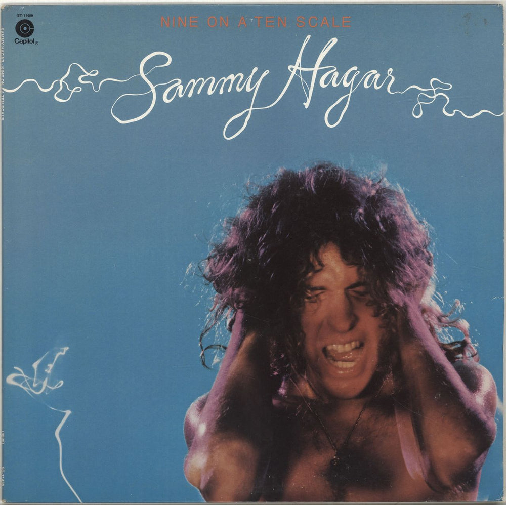 Sammy Hagar Nine On A Ten Scale - Ex US vinyl LP album (LP record) ST-11489