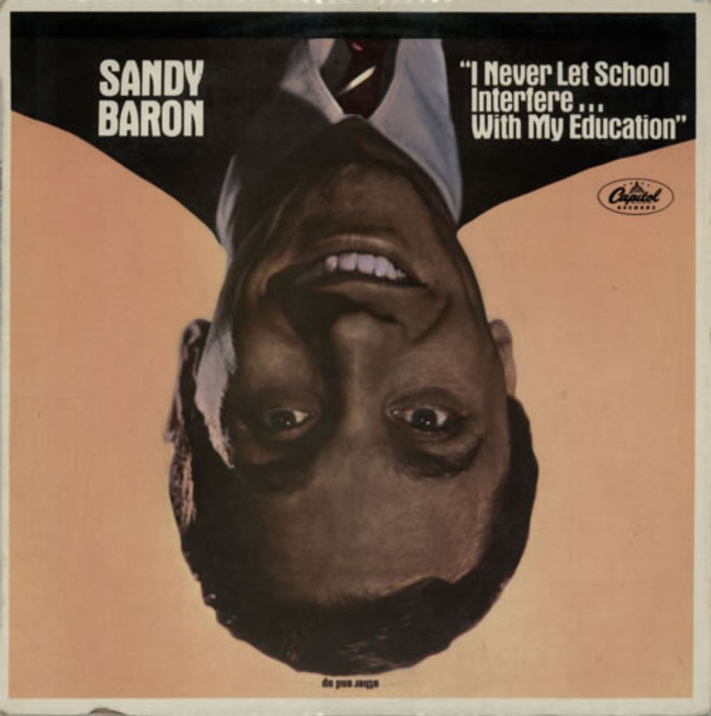 Sandy Baron I Never Let School Interfere... With My Education New Zealand vinyl LP album (LP record) T2613