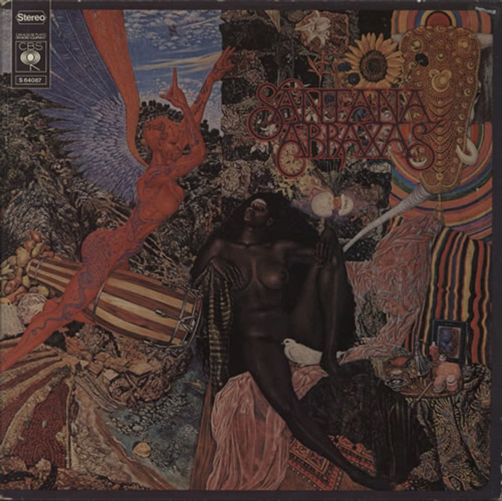Santana Abraxas - 2nd Dutch vinyl LP album (LP record) 64087