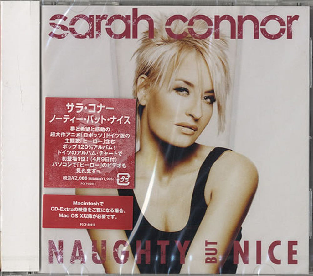 Sarah Connor Naughty But Nice Japanese Promo CD album (CDLP) PCCY-80011