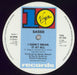 Sasss I Didn't Mean It At All UK 12" vinyl single (12 inch record / Maxi-single) 6FZ12ID819522