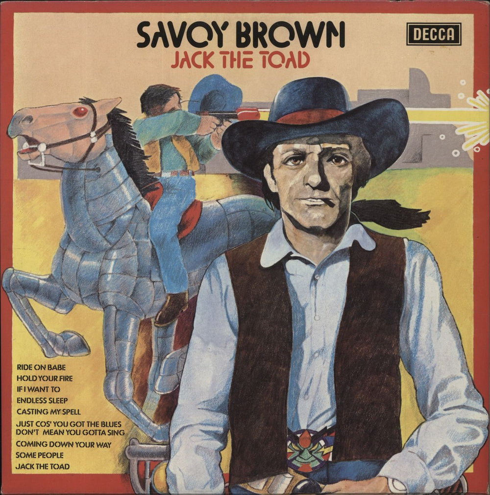 Savoy Brown Jack The Toad - EX UK vinyl LP album (LP record) TXS112