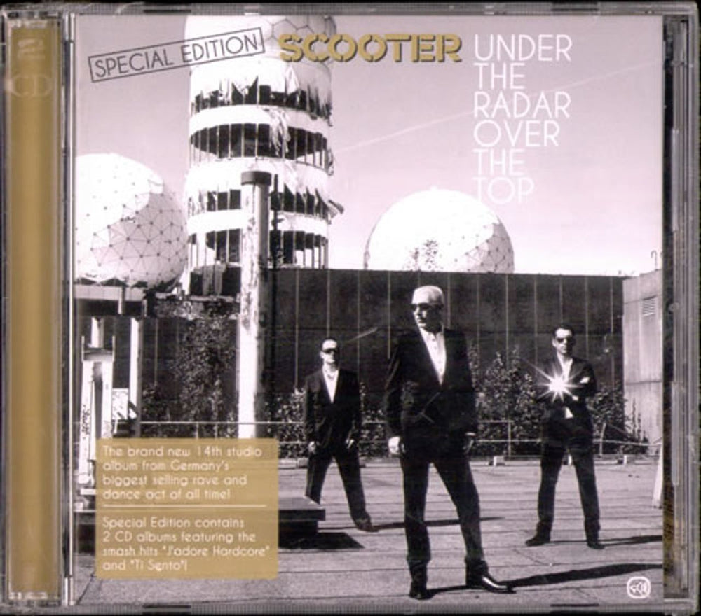 Scooter Under The Radar Over The Top Singapore 2 CD album set (Double CD) EA71997