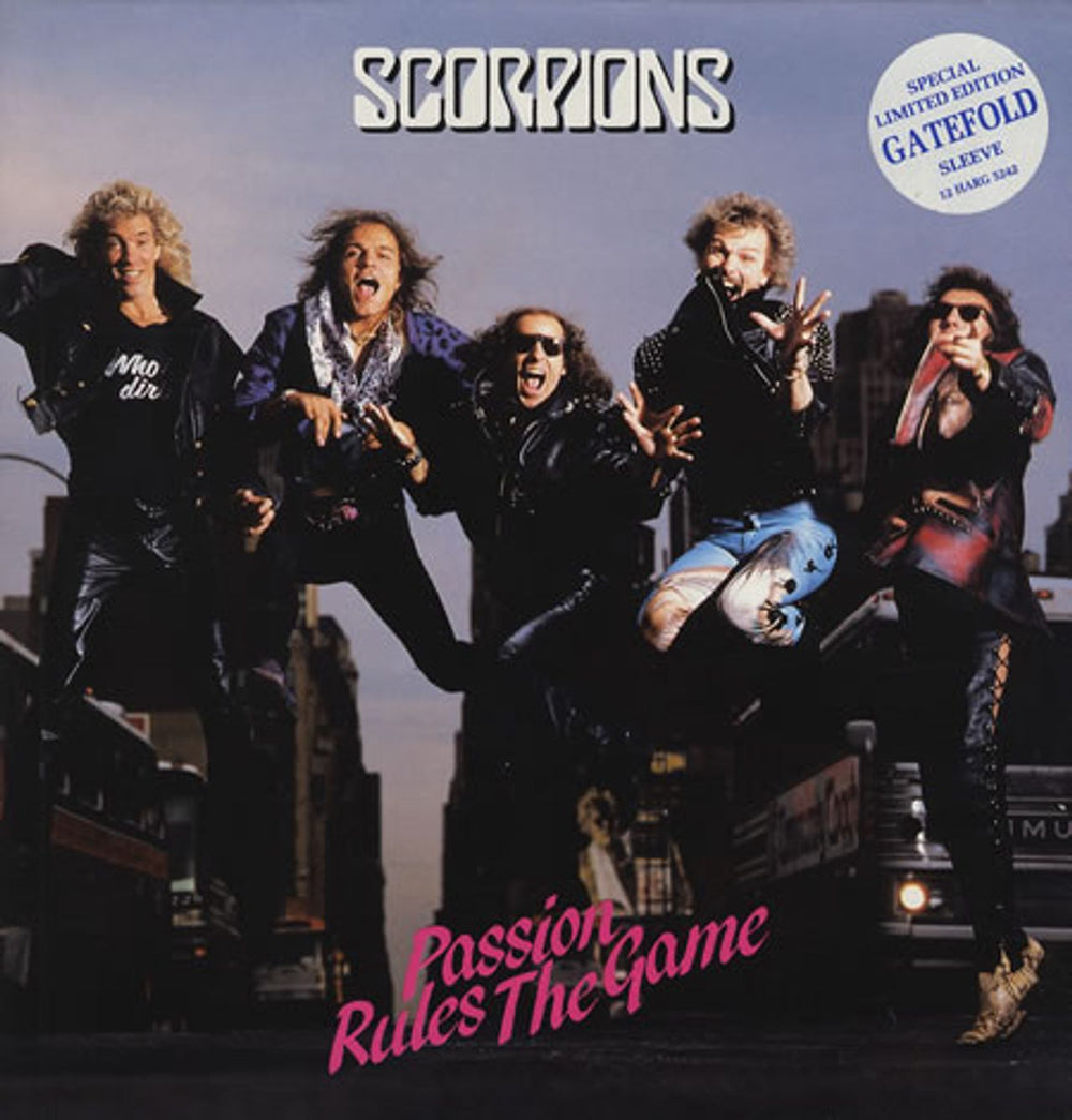 Scorpions Passion Rules The Game UK 12" vinyl single (12 inch record / Maxi-single) 12HARG5242