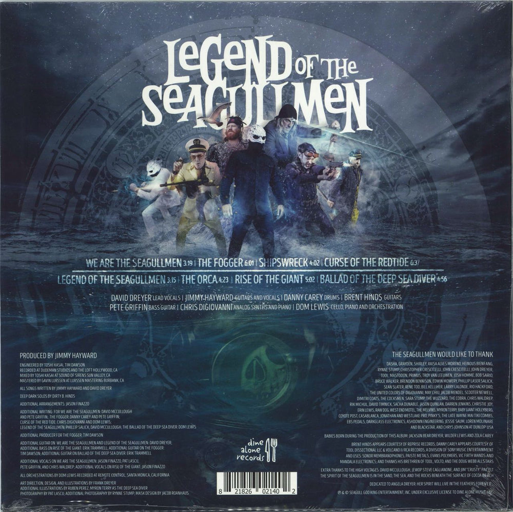 Seagullmen Legend Of The Seagullmen - Sealed US vinyl LP album (LP record) 821826021402