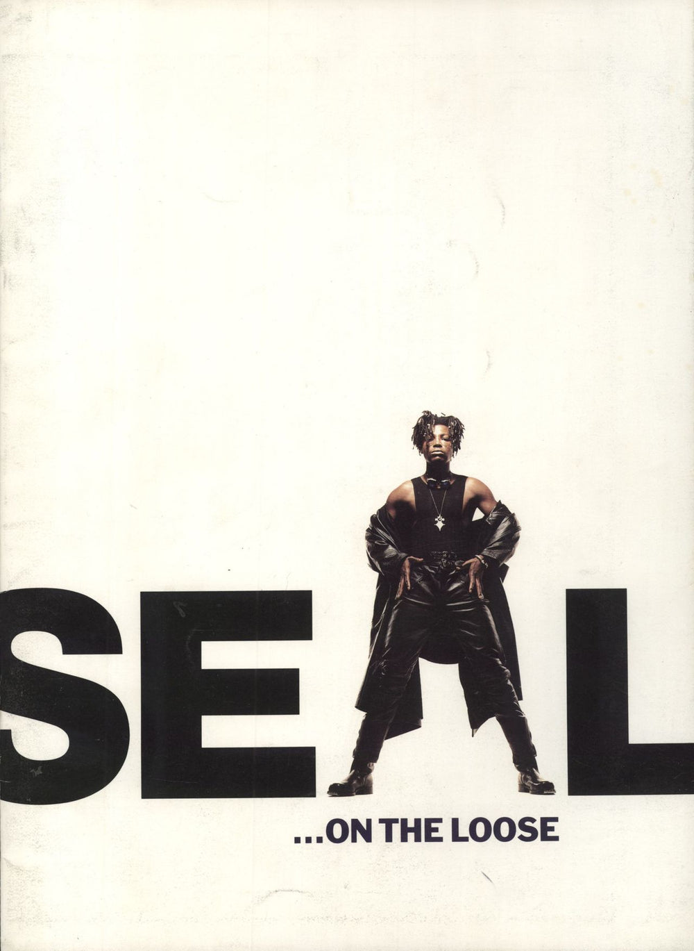 Seal ...On The Loose UK tour programme TOUR PROGRAMME