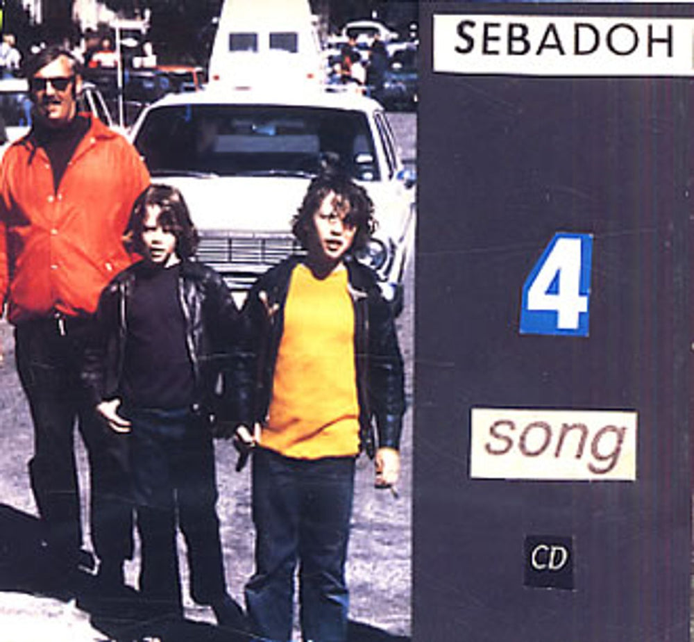 Sebadoh 4 Song CD UK CD single (CD5 / 5") RUG17CD