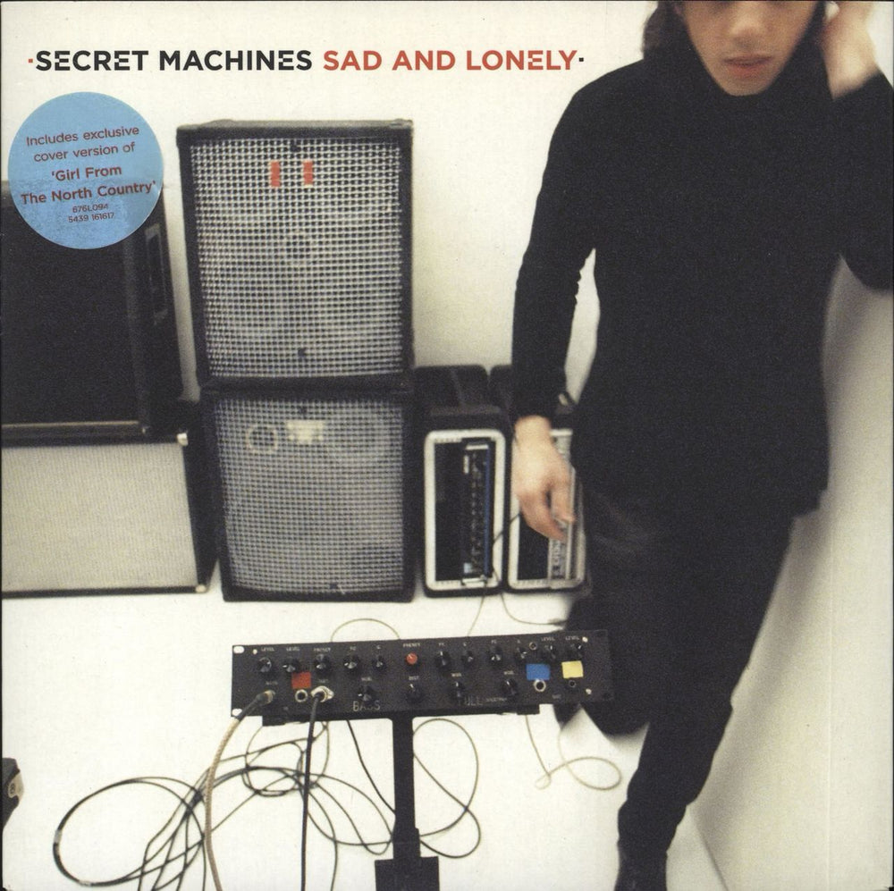 Secret Machines Sad And Lonely - White Vinyl UK 7" vinyl single (7 inch record / 45) 679L094