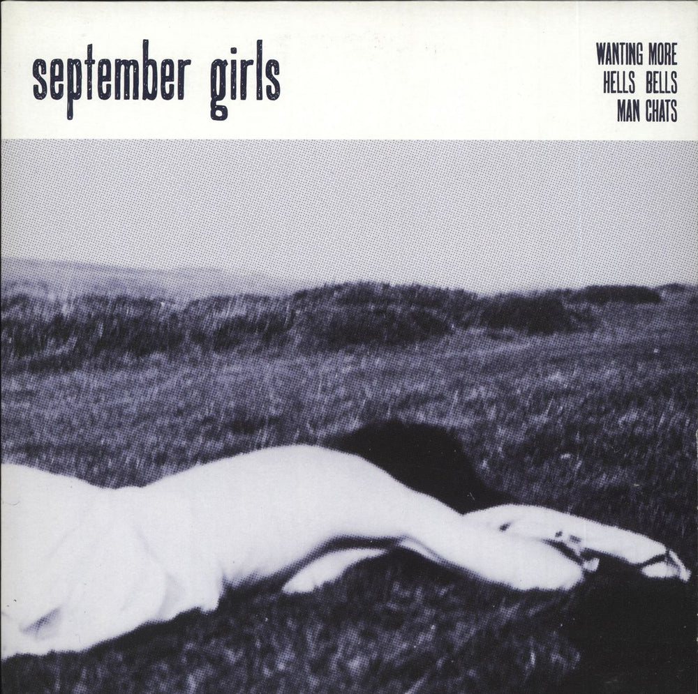 September Girls Wanting More - Clear vinyl UK 7" vinyl single (7 inch record / 45) MATINÉE085