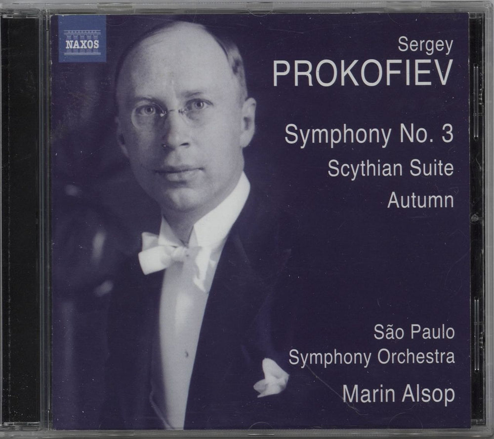 Sergei Prokofiev Prokofiev - Symphony No.3 German CD album (CDLP) 8.573452