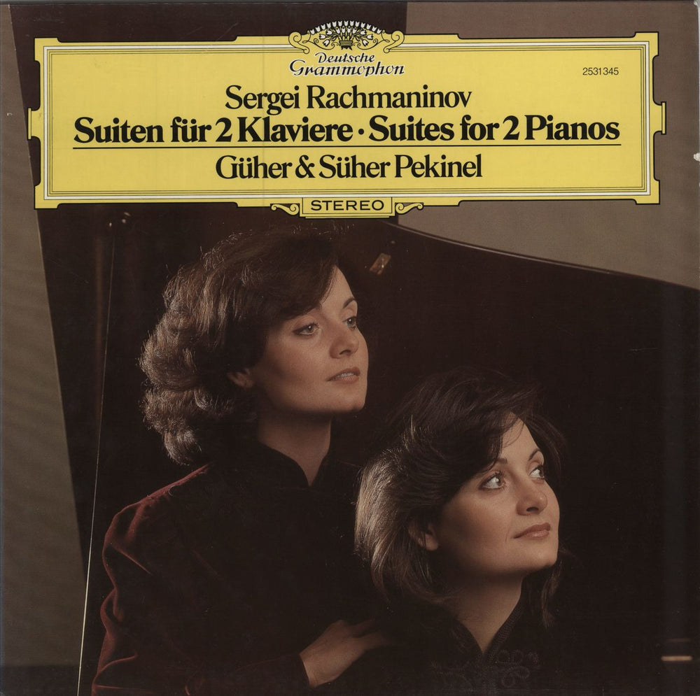 Sergei Rachmaninov Rachmaninov: Suiten Für 2 Klaviere • Suites For 2 Pianos German vinyl LP album (LP record) 2531345