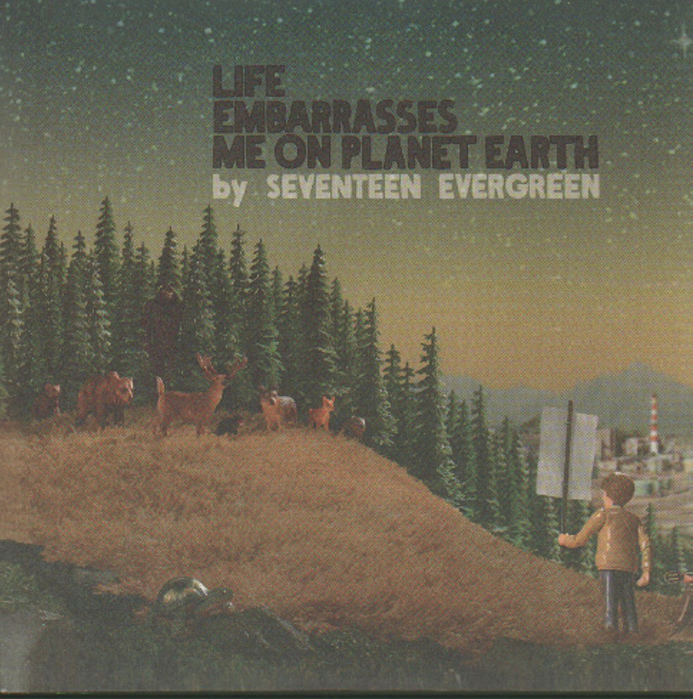 Seventeen Evergreen Life Embarrasses Me On Planet Earth UK Promo CD album (CDLP) LUCKY012P