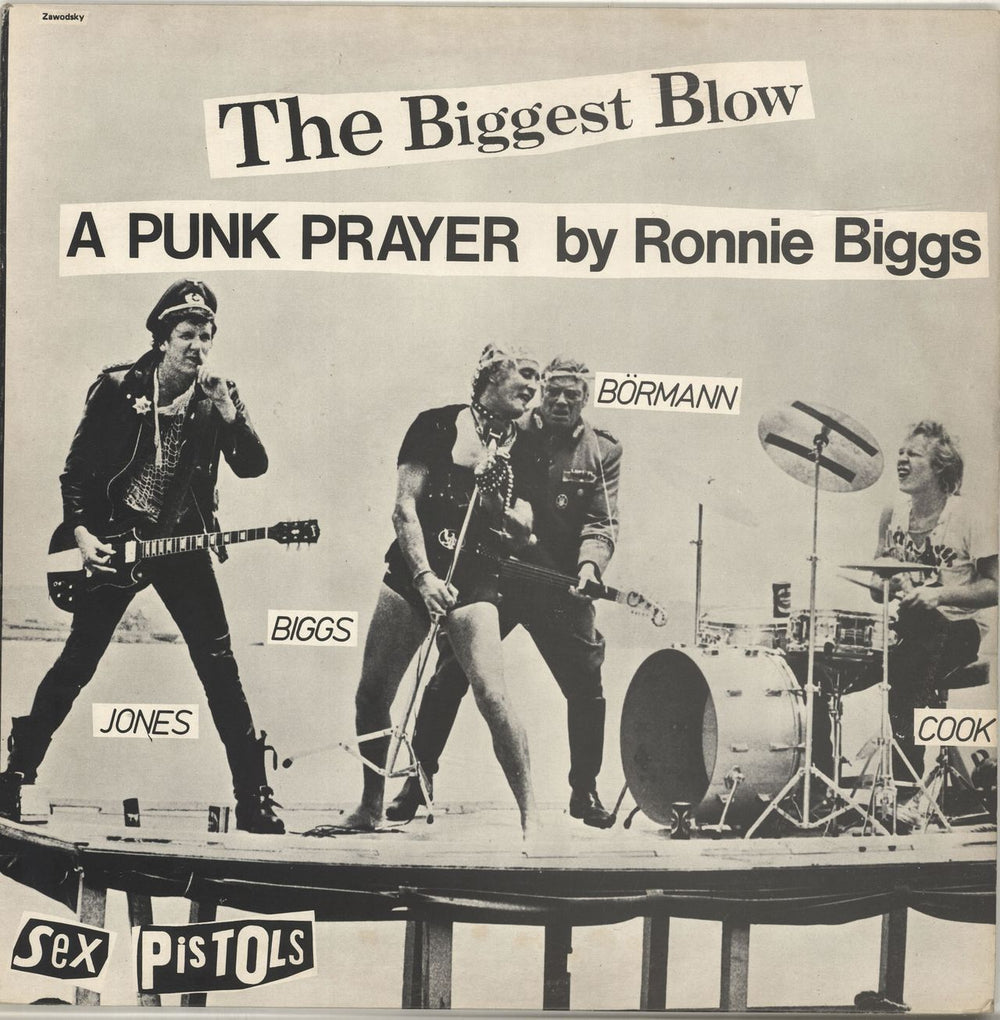 Sex Pistols The Biggest Blow - EX UK 12" vinyl single (12 inch record / Maxi-single) VS22012