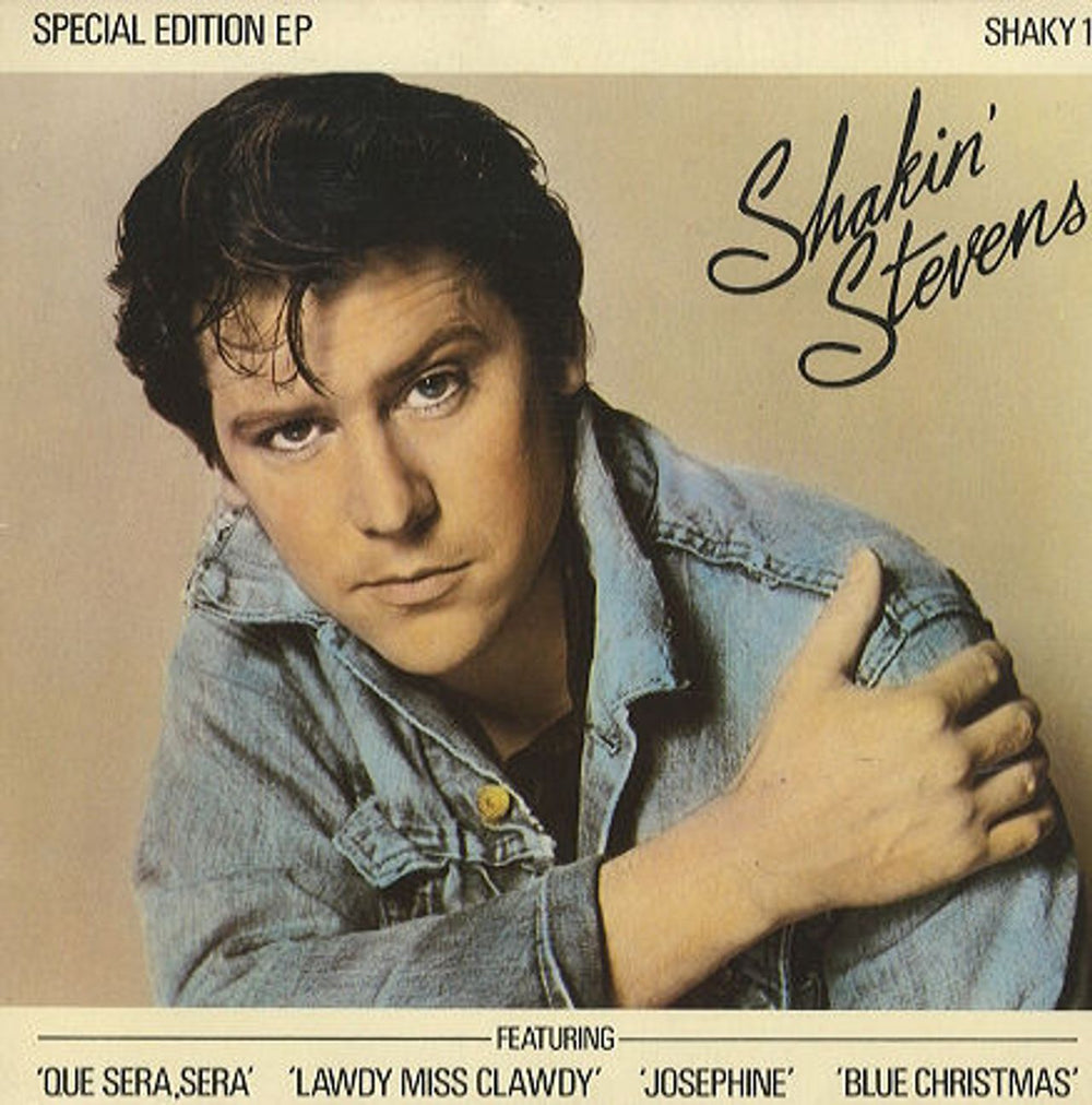 Shakin' Stevens Special Edition EP Irish 7" vinyl single (7 inch record / 45) SHAKY1