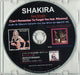 Shakira Can't Remember To Forget You Japanese CD-R acetate CD-R