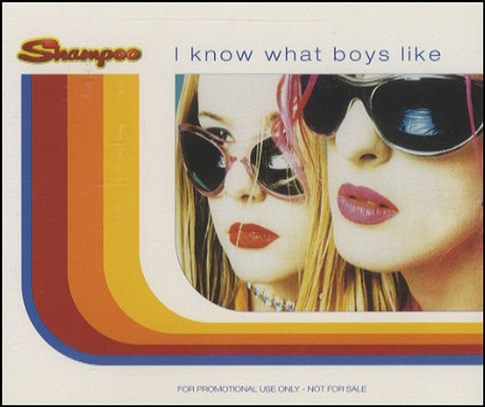 Shampoo I Know What Boys Like UK Promo CD single (CD5 / 5") CDFOODDJ83