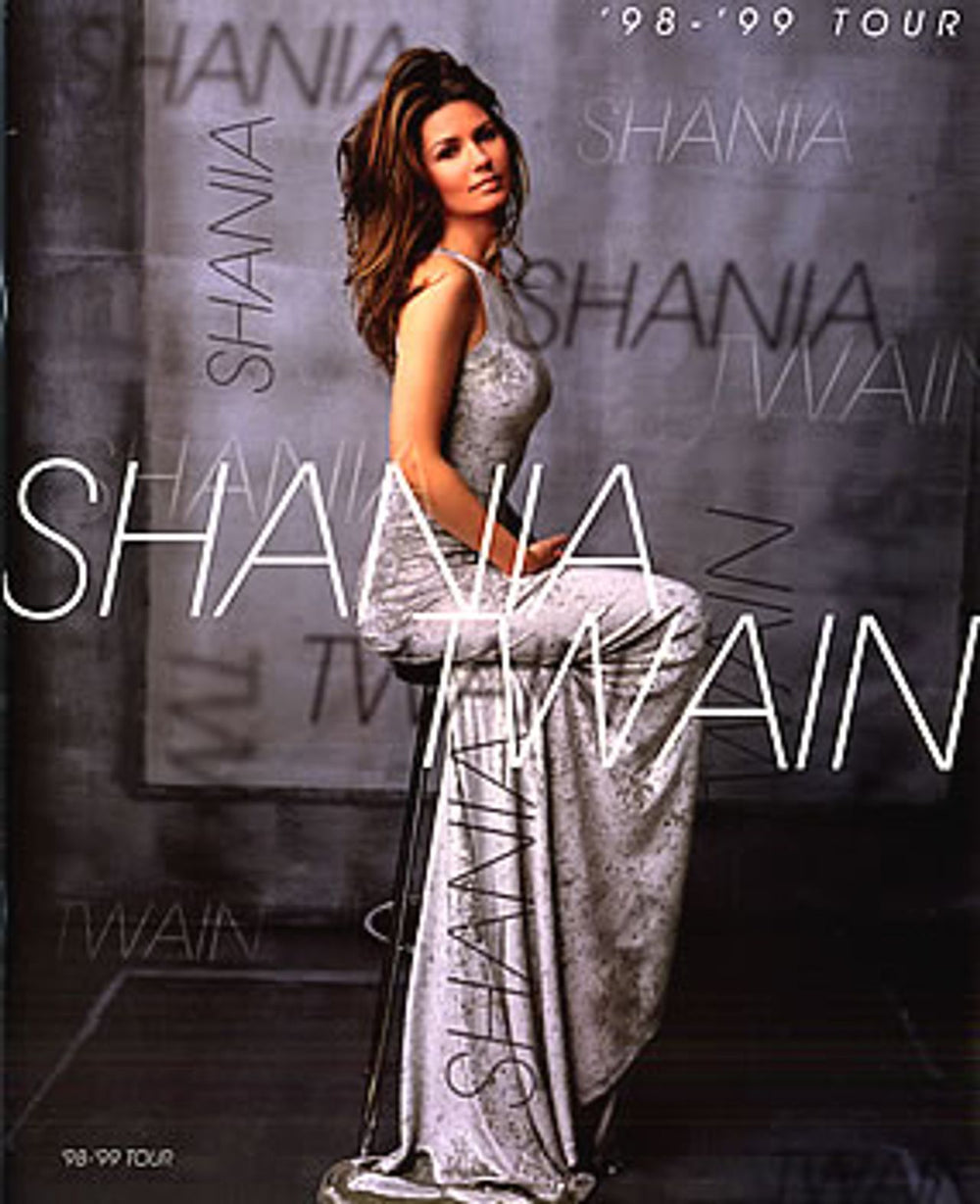 Shania Twain Shania Twain 98-99 Tour US tour programme TOUR PROGRAMME