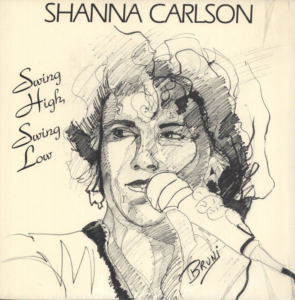 Shanna Carlson Swing High, Swing Low US vinyl LP album (LP record) SJC100