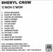 Sheryl Crow C'mon. C'mon US Promo CD-R acetate CD-R ACETATE