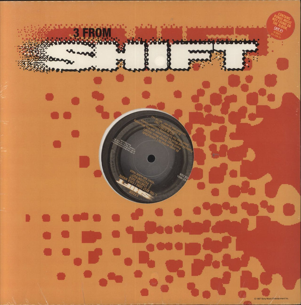 Shift (Emo) 3 From Shift - White Vinyl US 10" vinyl single (10 inch record) 3CS2326