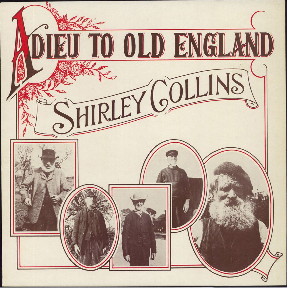 Shirley Collins Adieu To Old England - 1st - EX UK vinyl LP album (LP record) 12TS238