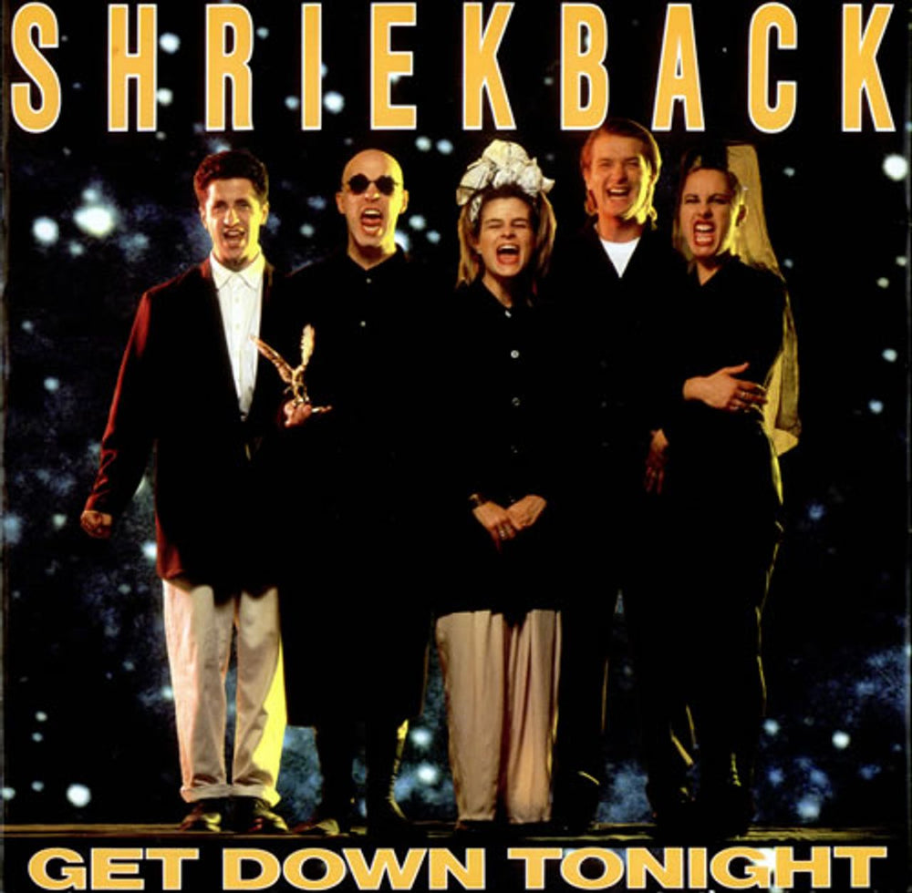 Shriekback Get Down Tonight UK 12" vinyl single (12 inch record / Maxi-single) 12IS343