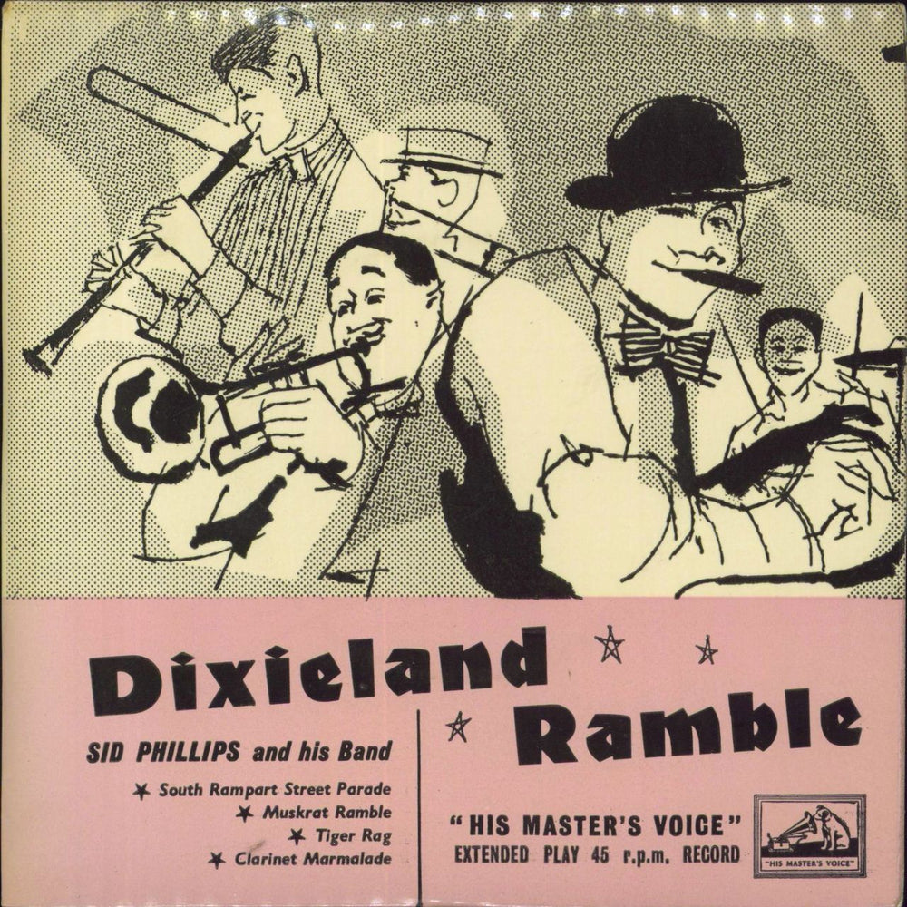 Sid Phillips Dixieland Ramble UK 7" vinyl single (7 inch record / 45) 7EG8253