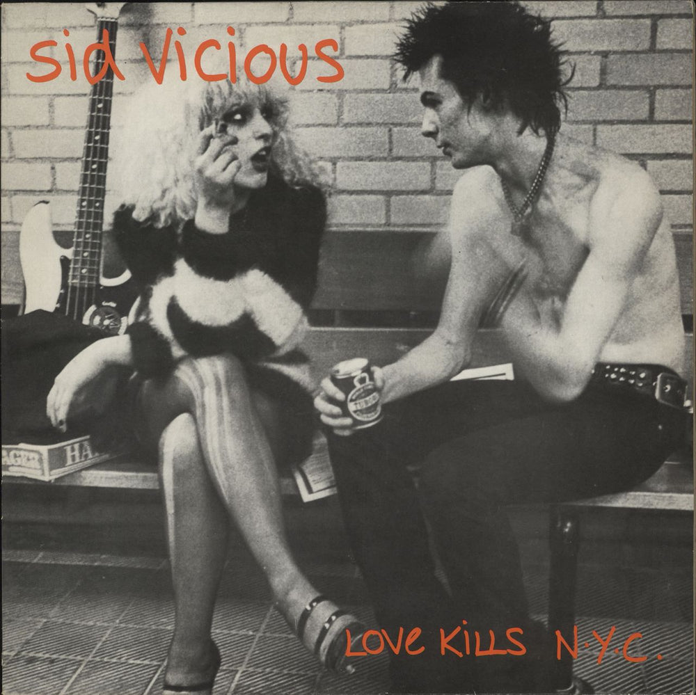 Sid Vicious Love Kills N.Y.C. Belgian vinyl LP album (LP record) KOMA788020