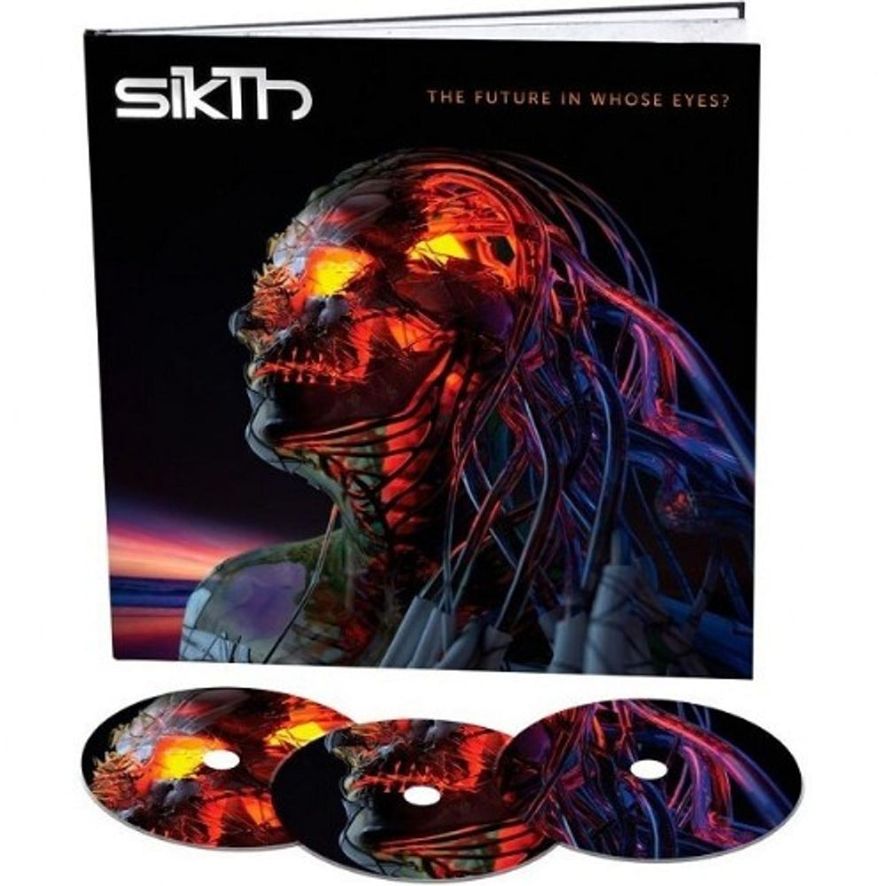 Sikth The Future In Whose Eyes?: Deluxe Edition - Sealed UK 3-CD album set (Triple CD) EBVILE016