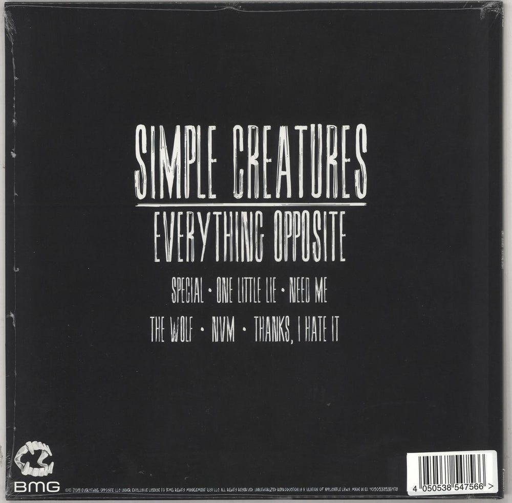 Simple Creatures Everything Opposite EP - Sealed UK 12" vinyl single (12 inch record / Maxi-single) 4050538547566