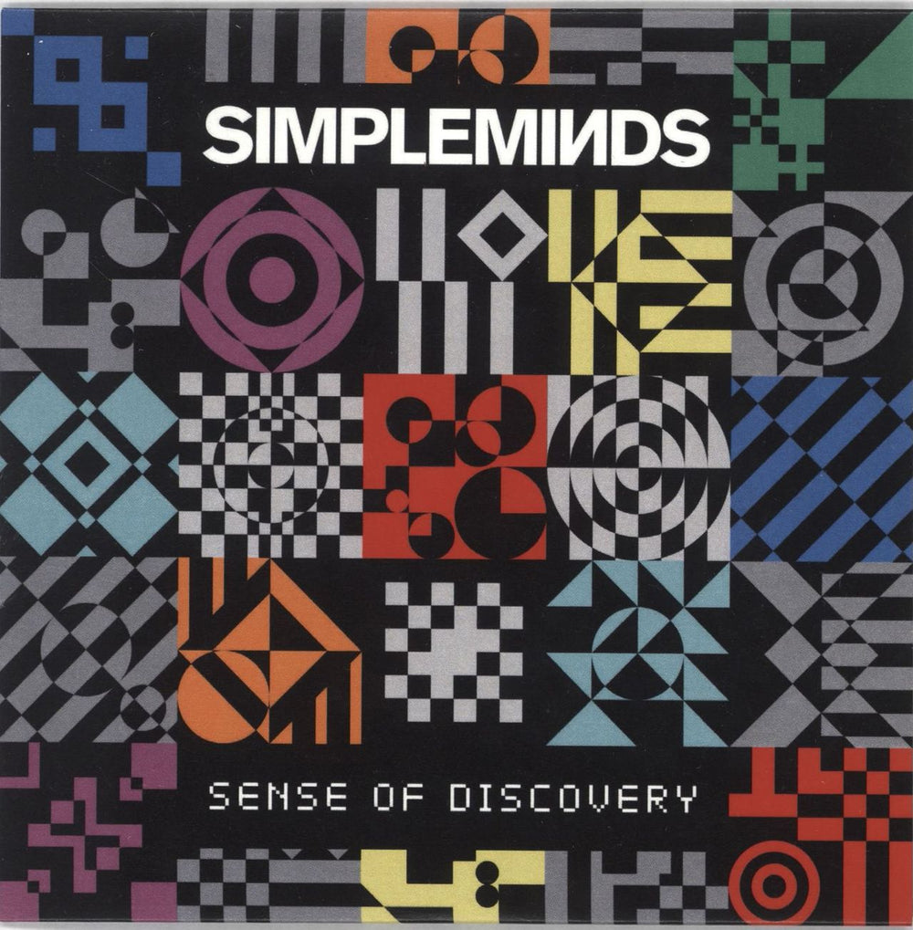 Simple Minds Sense Of Discovery UK Promo CD-R acetate PROMOBMG1472