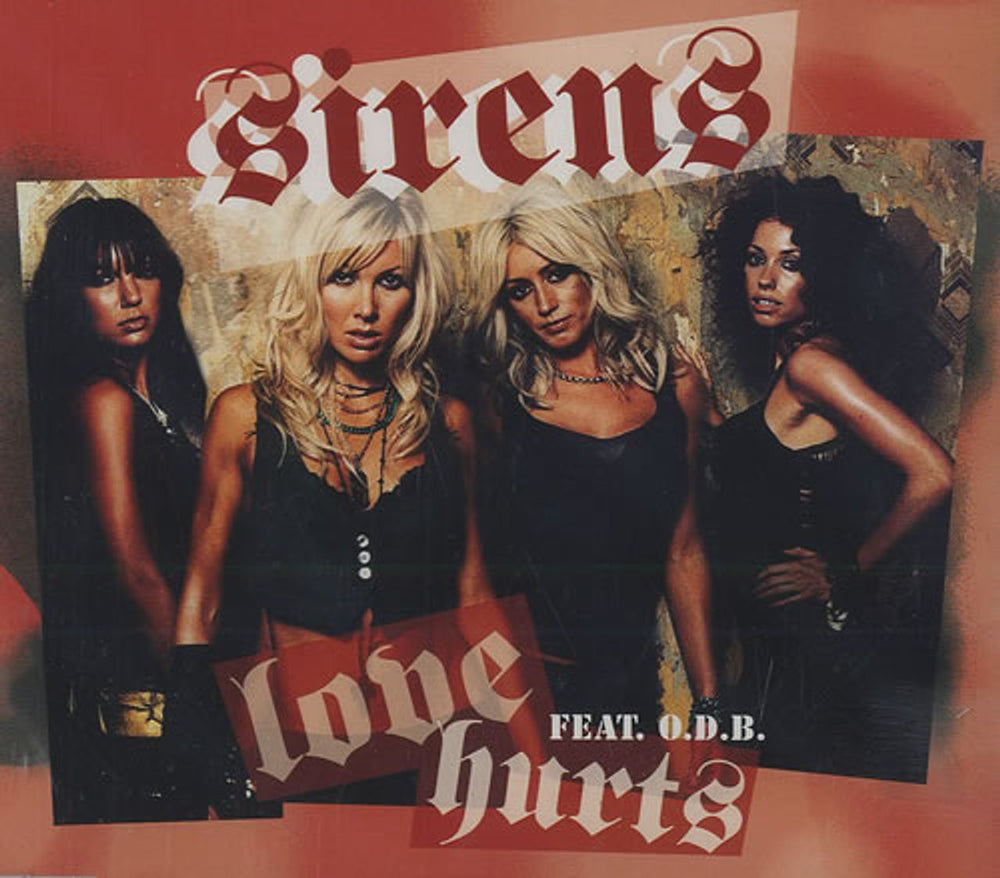 Sirens Love Hurts UK CD-R acetate SKCD812