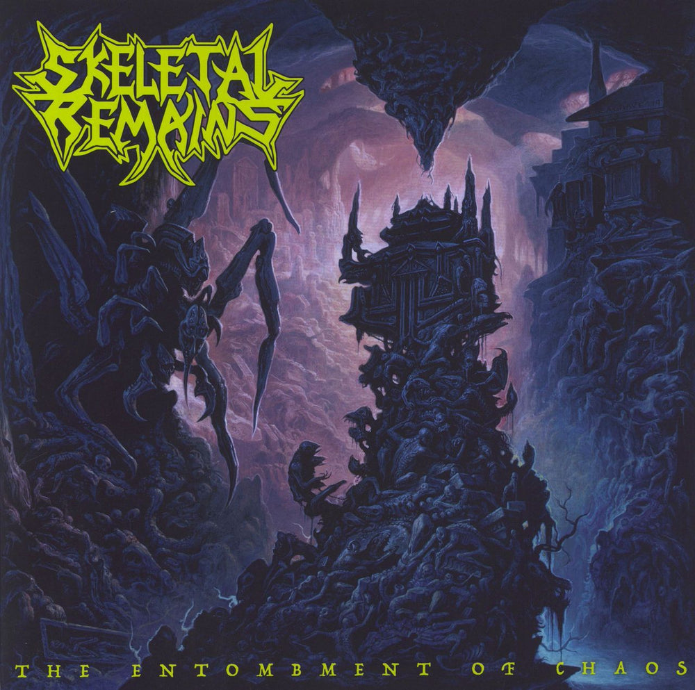 Skeletal Remains The Entombment Of Chaos + Bonus CD UK vinyl LP album (LP record) 19439737071