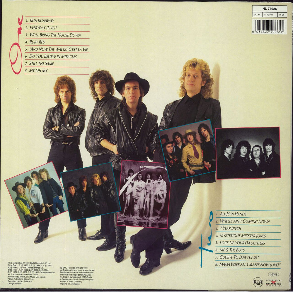 Slade The Slade Collection 81-87 German Promo vinyl LP album (LP record)