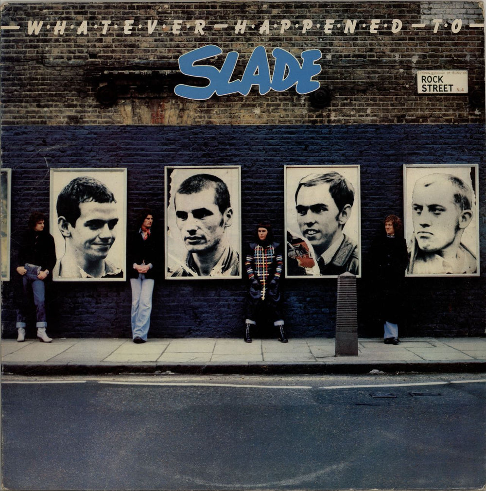 Slade Whatever Happened To Slade + Lyric insert - VG+ UK vinyl LP album (LP record) 2314103