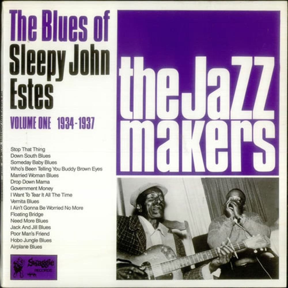 Sleepy John Estes The Blues Of Sleepy John Estes - Volumes 1 & 2 Austrian 2-LP vinyl record set (Double LP Album) S1219/S1220