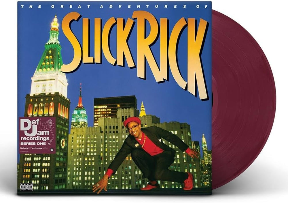 Slick Rick The Great Adventures Of Slick Rick - Fruit Punch Vinyl - Sealed UK vinyl LP album (LP record) X8XLPTH827201